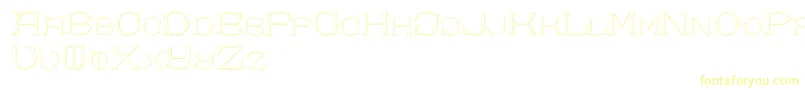 DolphusMiegAlphabetTwo-Schriftart – Gelbe Schriften