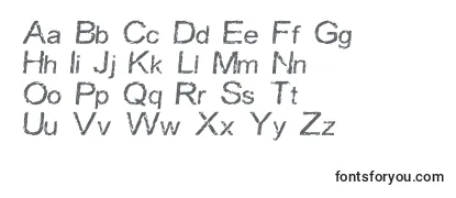 CarbonizedTimber-fontti