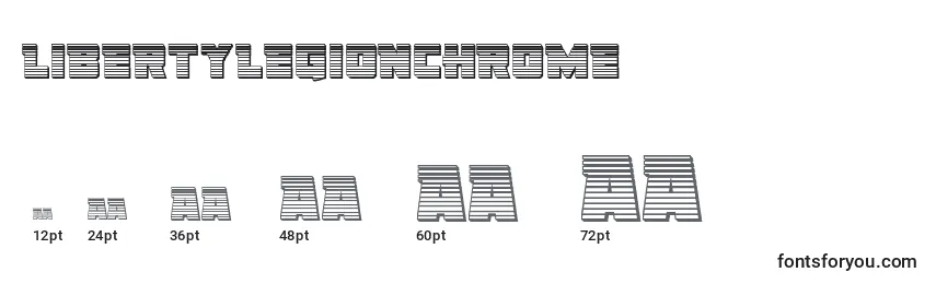 Libertylegionchrome Font Sizes