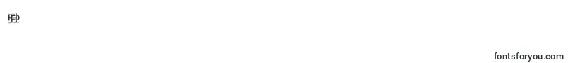KnightBrushDemo-Schriftart – Schriften für die Ziffer 3