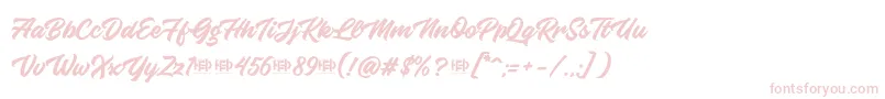 Weitere Informationen zur KnightBrushDemo-Schriftart KnightBrushDemo-Schriftart – Rosa Schriften