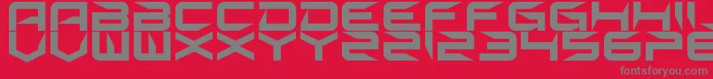 More about Sharp Font Sharp Font – Gray Fonts on Red Background