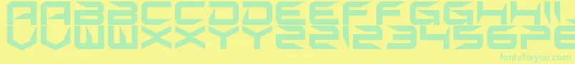 Подробнее о шрифте Sharp Шрифт Sharp – зелёные шрифты на жёлтом фоне