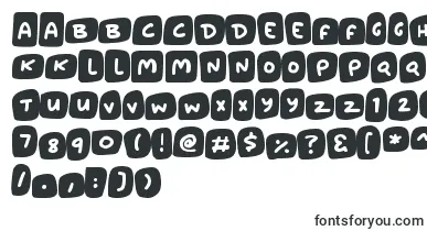 Marshmallows font – handwritten Fonts
