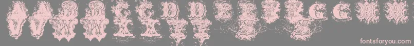 DirtyAmesDirtyAmes Font – Pink Fonts on Gray Background