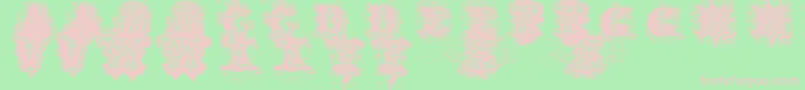 En savoir plus sur la police DirtyAmesDirtyAmes Police DirtyAmesDirtyAmes – polices roses sur fond vert
