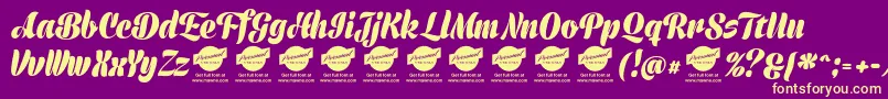 Más sobre la fuente PrimescriptPersonalUse fuente PrimescriptPersonalUse – Fuentes Amarillas Sobre Fondo Morado