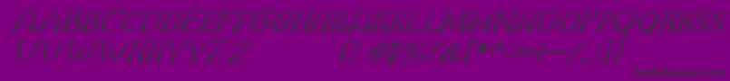 fuente TheDarkTitanClassicItalic – Fuentes Negras Sobre Fondo Morado