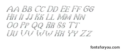 TheDarkTitanClassicItalic-fontti