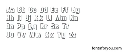 Mrb3D Font