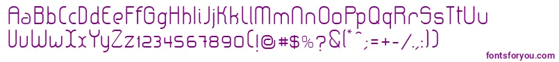 LeroticaLight Font – Purple Fonts on White Background
