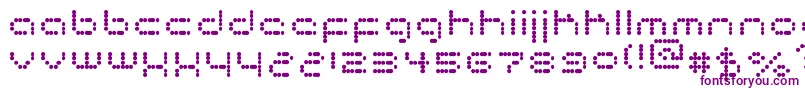 Matrixtron Font – Purple Fonts