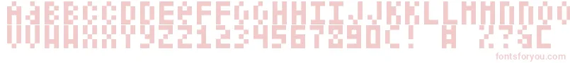 ShelterCode-fontti – vaaleanpunaiset fontit