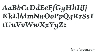 CharpentierrenredDemiobl font – vertical Fonts