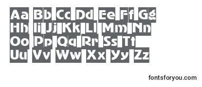 Advergothiccamctt Font