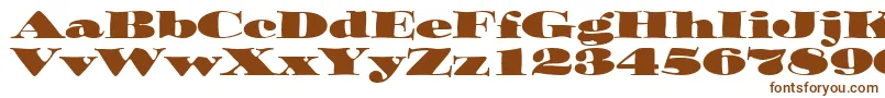 OzwaldItcTt Font – Brown Fonts