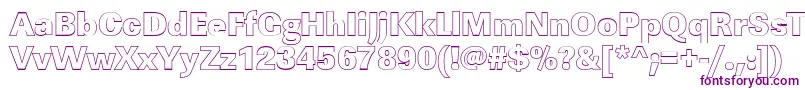 LinearouHeavyRegular Font – Purple Fonts