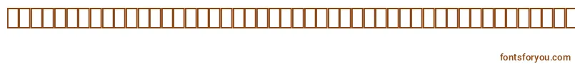 SultanKoufi-fontti – ruskeat fontit valkoisella taustalla