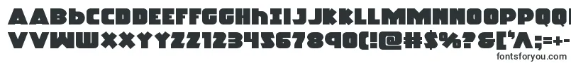 Racketsquadexpand-fontti – Alkavat R:lla olevat fontit