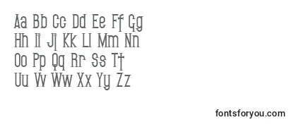 SfGothicanBold Font