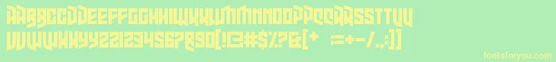 Más sobre la fuente HighJinks fuente HighJinks – Fuentes Amarillas Sobre Fondo Verde