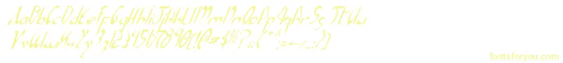 XaphanItalic Font – Yellow Fonts