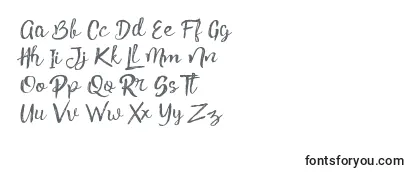PinkGladiolusOne Font