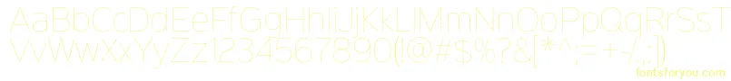 Sinkinsans100thin Font – Yellow Fonts