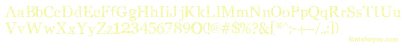 SmMiddlism Font – Yellow Fonts