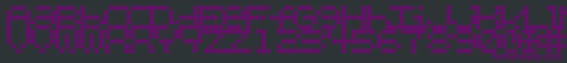 Urlybird Font – Purple Fonts on Black Background