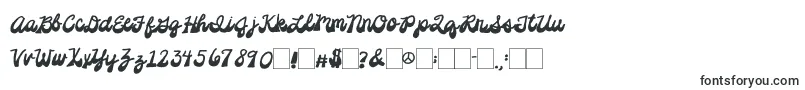 2peasPlatformShoes-Schriftart – Modische Schriften
