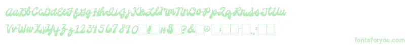 2peasPlatformShoes Font – Green Fonts