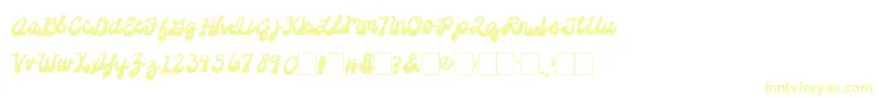 2peasPlatformShoes Font – Yellow Fonts