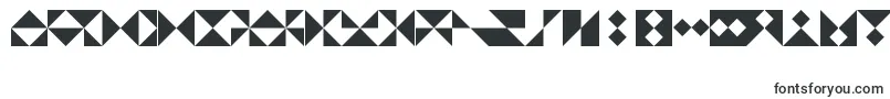 TrianglesLtRegular-Schriftart – Schriftarten, die mit T beginnen