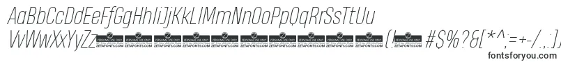 HeadingProThinItalicTrial Font – CapCut Fonts