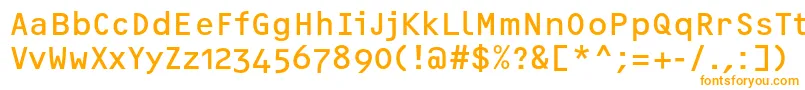 OcrfRegularosfc Font – Orange Fonts