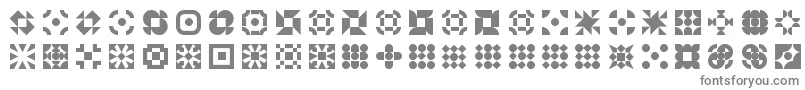フォント5geomedings – 灰色のフォント