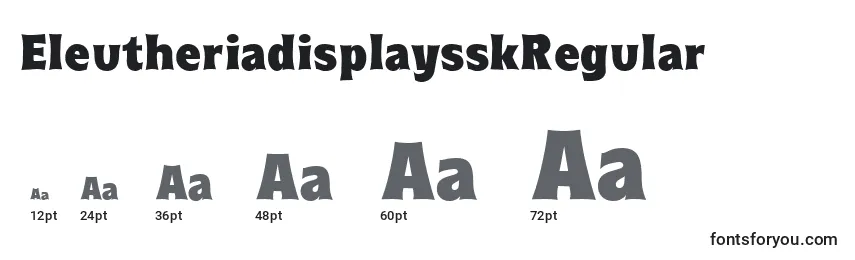 EleutheriadisplaysskRegular Font Sizes