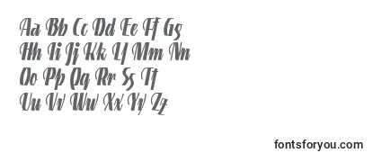 LinotypegneisenauetteBoldalt-fontti