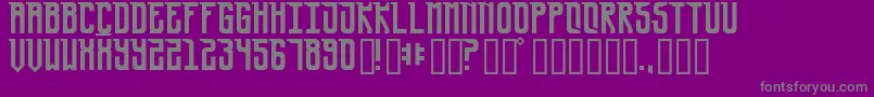 UrsaMinor Font – Gray Fonts on Purple Background