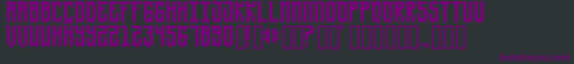 UrsaMinor Font – Purple Fonts on Black Background