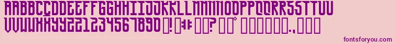 UrsaMinor Font – Purple Fonts on Pink Background