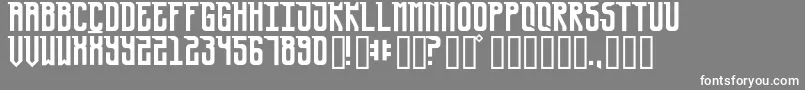 UrsaMinor Font – White Fonts on Gray Background