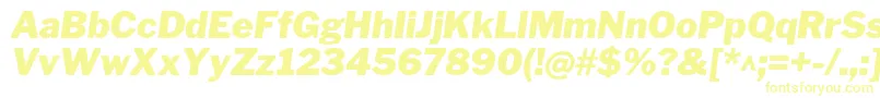 LibrefranklinBlackitalic Font – Yellow Fonts