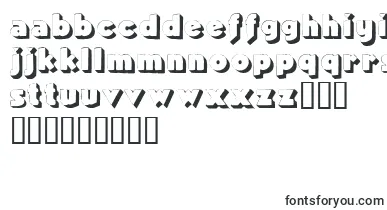 Tricorneoutlinessk font – frisian Fonts