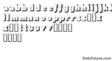Tricorneoutlinessk font – estonian Fonts