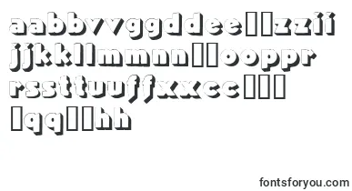 Tricorneoutlinessk font – uzbek Fonts