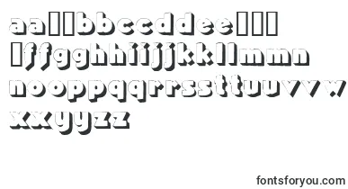 Tricorneoutlinessk font – macedonian Fonts