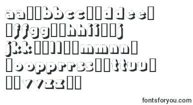Tricorneoutlinessk font – latvian Fonts