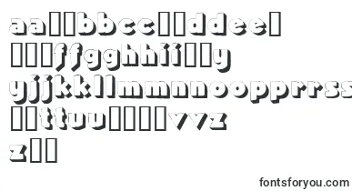 Tricorneoutlinessk font – lithuanian Fonts